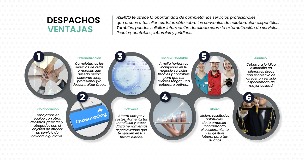 ventajas despachos